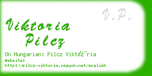 viktoria pilcz business card